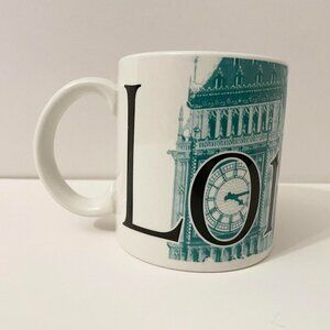 2002 Starbucks London City Mug Collector Series England Big Ben 20oz